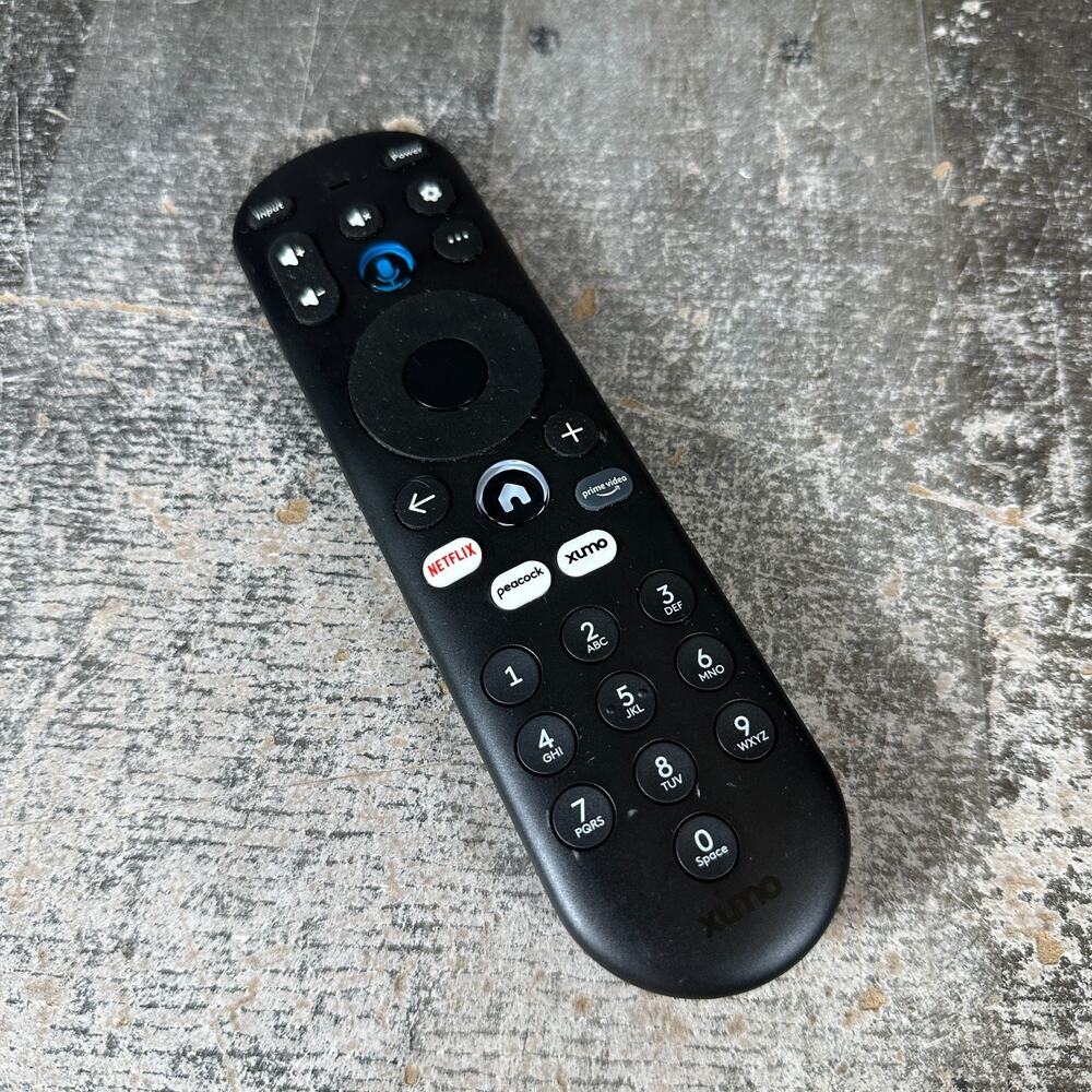 Xumo Smart TV‎ Remote MG3-R34010 2575A 4010 Netflix, Xumo, Prime, PeacockButtons
